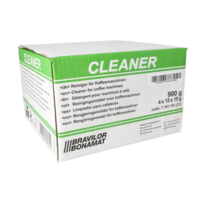 Bravilor Cleaner Sachets 4X15X15G