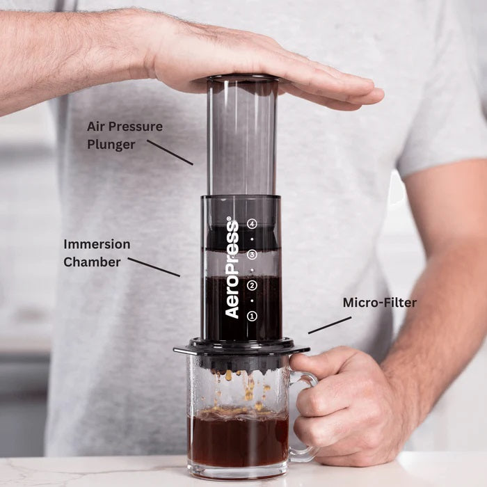 AeroPress Clear Coffee Maker (7 Colours)