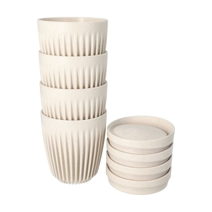 Huskee Cup & Lid (4 Pack)