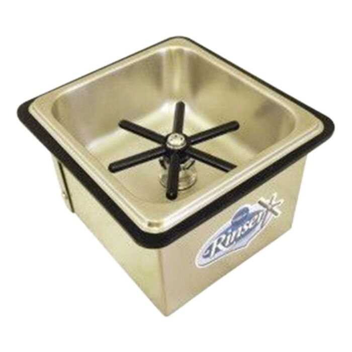 Krome C334 Countertop Pitcher Rinser - 152mm (L) 140mm (W) 64mm (D)