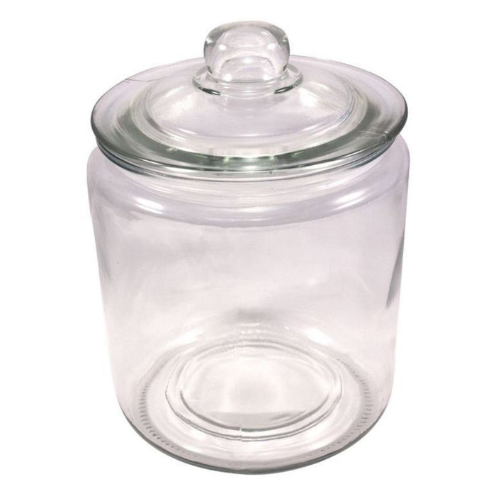 Clear Glass Biscotti Jar - 6 Litres