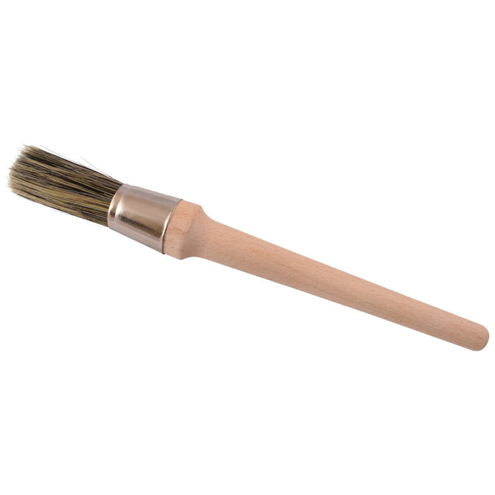 Wooden Coffee Grounds Cleaning Brush 230mm with 45mm Bristles
