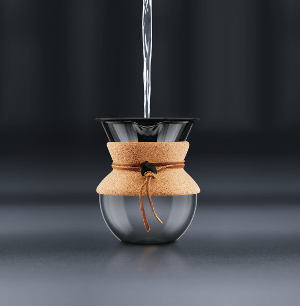 Bodum Pour Over Coffee Maker with Permanent Filter 0.5 L, 17 OZ