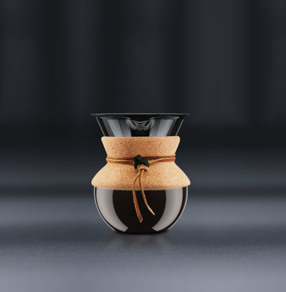 Bodum Pour Over Coffee Maker with Permanent Filter 0.5 L, 17 OZ