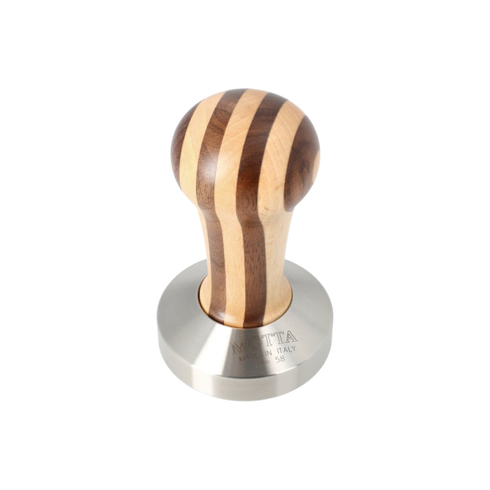 Motta Coffee Tamper Wood Stripes 58mm