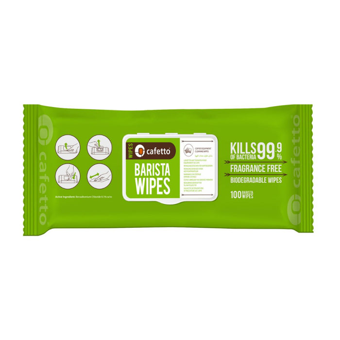 Cafetto Barista Wipes Pack of 100