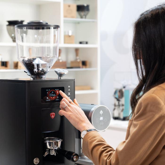 Eureka Maxxi Coffee Grinder - Black