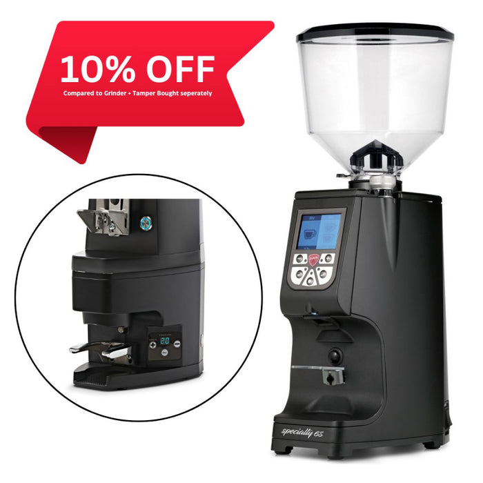 Eureka Atom Speciality 65 Grinder with Atom Auto Tamper