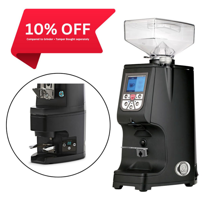 Eureka ATOM 60 Grinder with Atom Auto Tamper