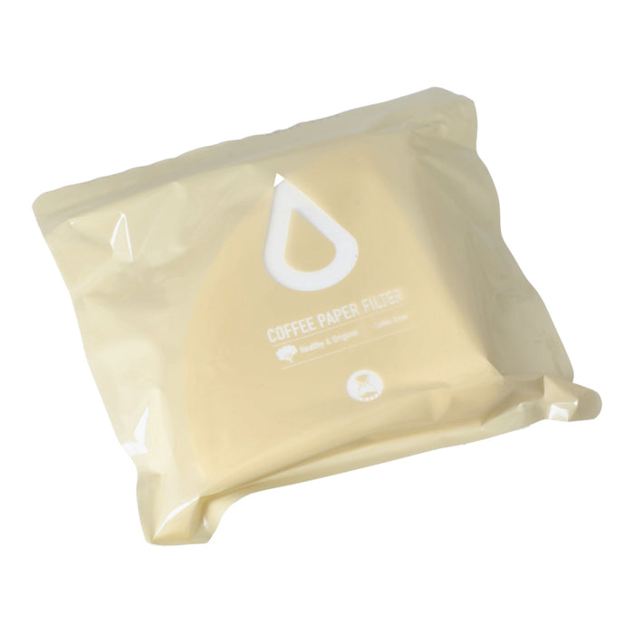 Timemore V02 Paper Filter 2-4 Cup for Drippers 100 SHEETS - Natural Wood Fibre