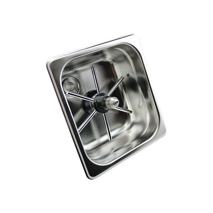 Rhinowares Recessed Square Pitcher Rinser (150mm With Spin Jet)