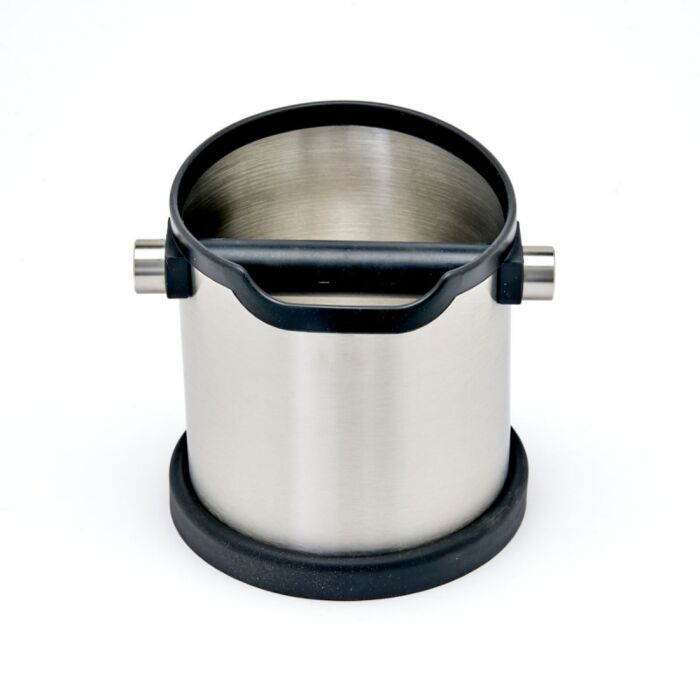 Rhinowares Deluxe Knock Box (Stainless Steel)