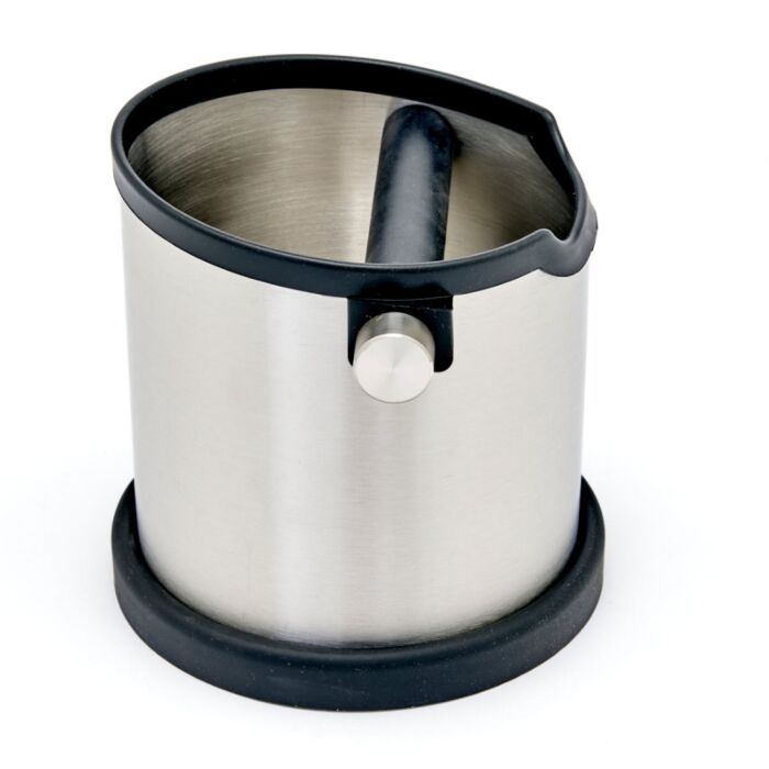Rhinowares Deluxe Knock Box (Stainless Steel)