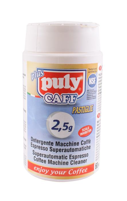 PULY CAFF TABLETS TUB OF 60 - 2.5 GRAM - Barista Shop