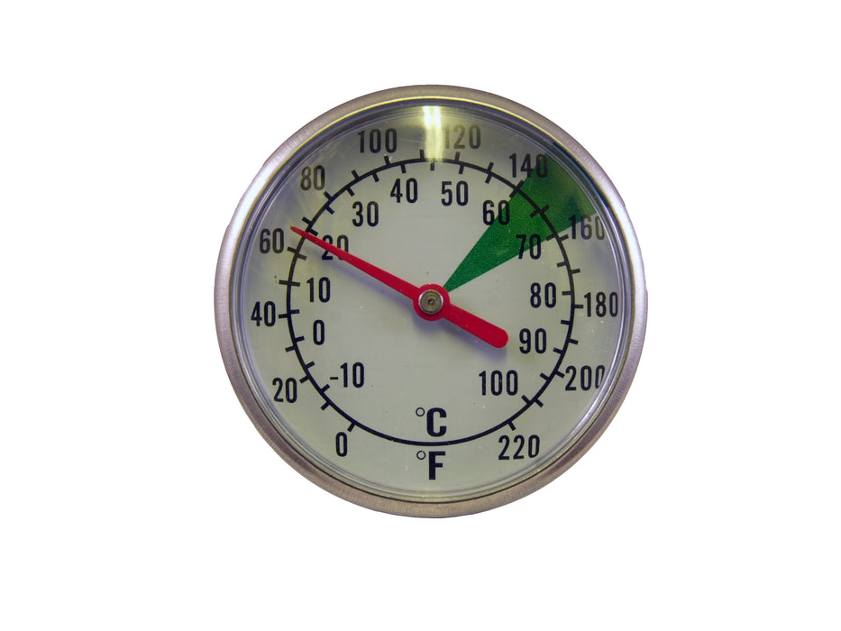 Motta Dual Dial Frothing Thermometer with Optimum Froth Zone Markings - Barista Shop