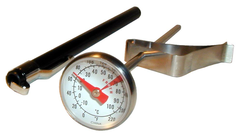 Small Economy Thermometer with Clip Dual Dial - Barista Shop