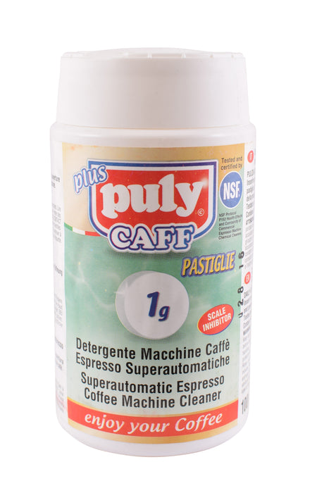 PULY CAFF BEAN TO CUP CLEANING TABLETS TUB OF 100 - 1 GRAM - Barista Shop