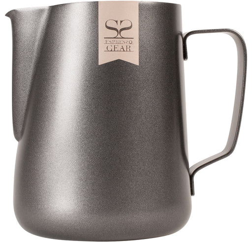 Espresso Gear Teflon Coated Foaming Jug (600 ml Black) - Barista Shop