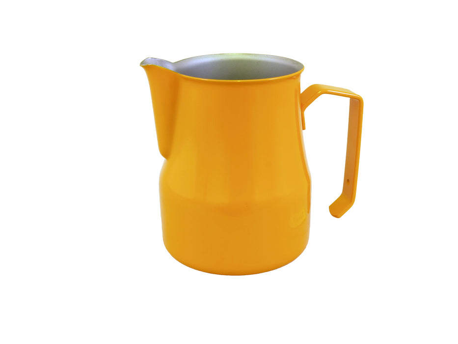 Motta Foaming Jug Teflon Coated (500ml Orange) - Barista Shop