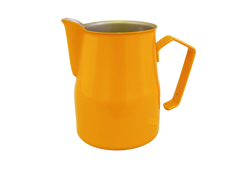 Motta Foaming Jug Teflon Coated (750ml Orange) - Barista Shop