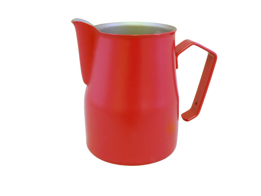 Motta Foaming Jug Teflon Coated (750ml Red) - Barista Shop