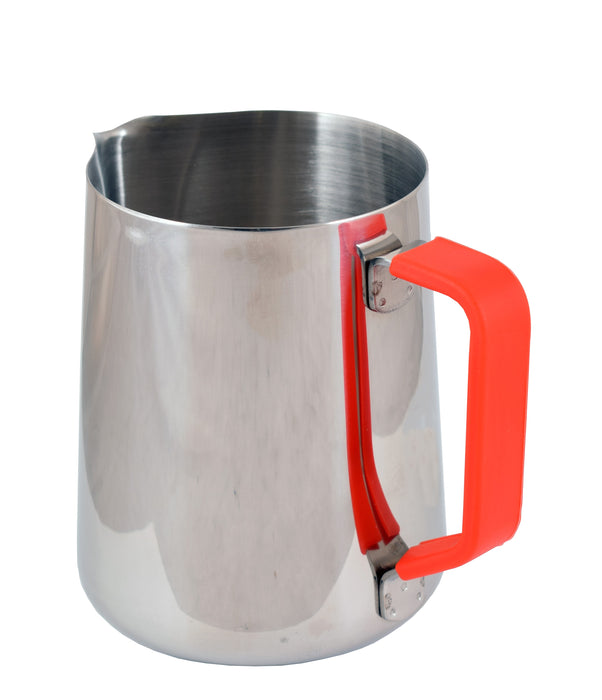 Yagua Silicone Handle Sleeve for Milk Jugs (Red, fits 1 ltr Yagua Jugs) - Barista Shop