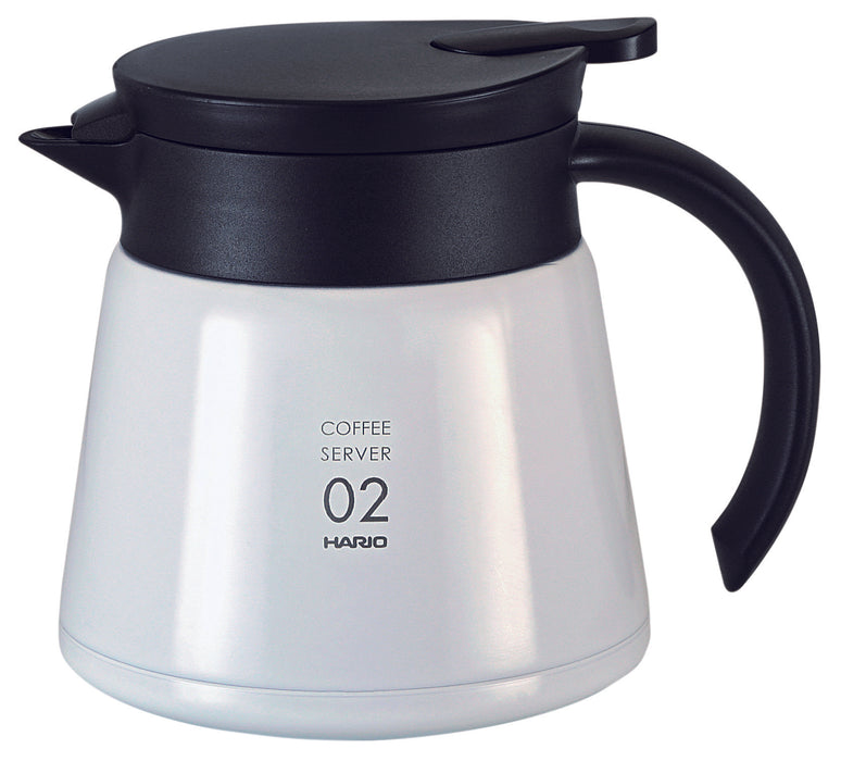 Hario Thermal V60 Server 02 - White - Barista Shop