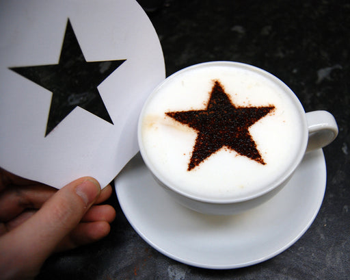 Stencils - 5 Point Star - Barista Shop