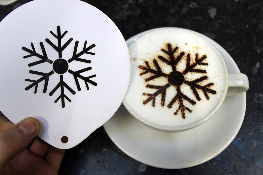 Stencils - Snowflake 2 - Barista Shop