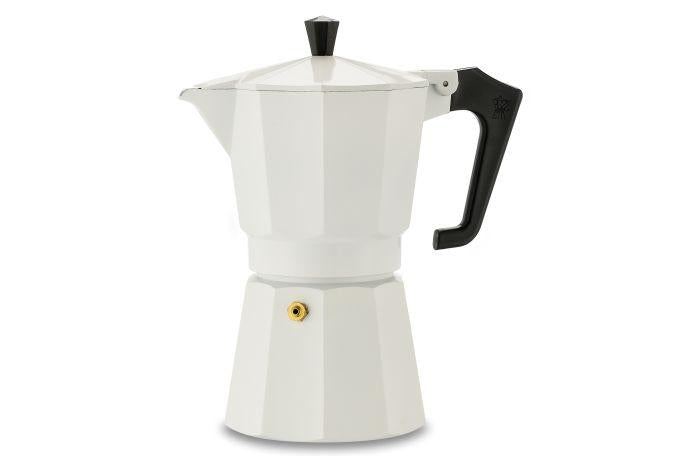 Pezzetti ItalExpress Aluminium Moka Pot - 3 Cup White - Barista Shop