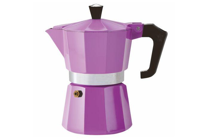 Pezzetti ItalExpress Aluminium Moka Pot - 3 Cup Purple - Barista Shop