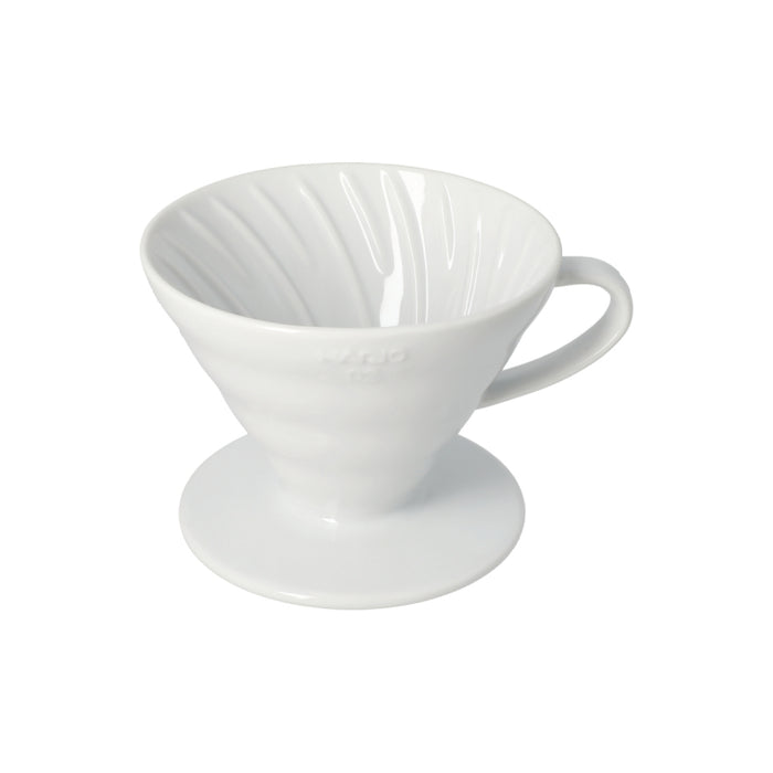 HARIO COFFEE DRIPPER V60 02 CERAMIC WHITE