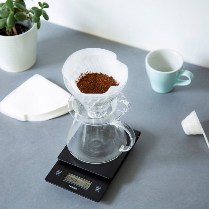 Simply Hario V60-02 Glass Brewing Kit