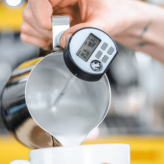 Rhinowares Barista Digital Set Temperature Beeping Thermometer 5 Inch