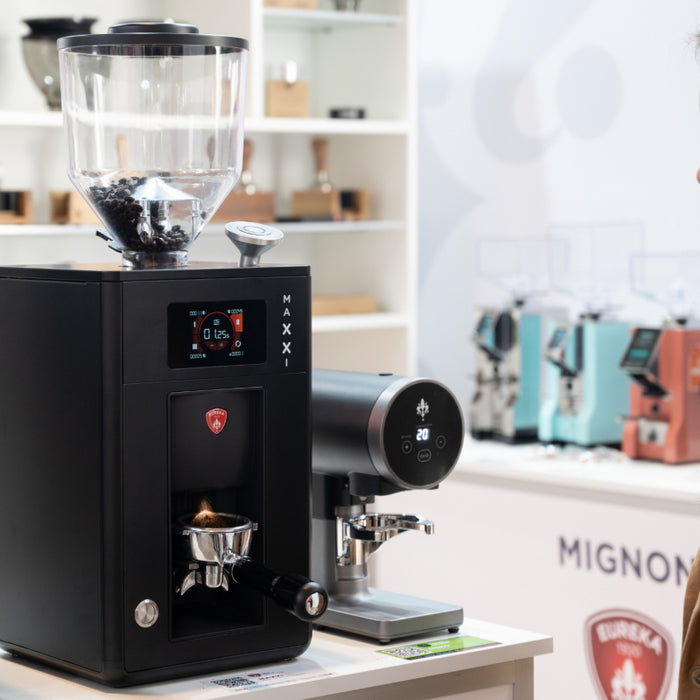 Eureka Maxxi Grinder with Disko Auto Tamper