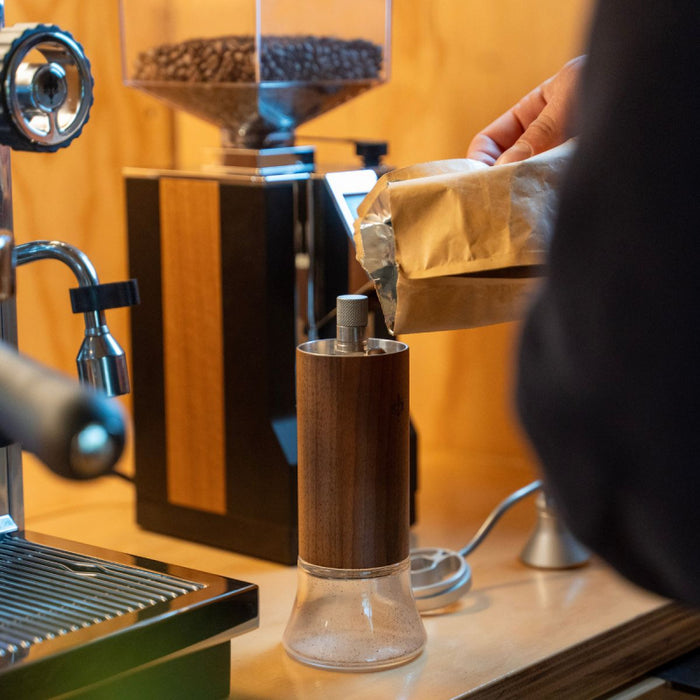 Eureka Baby Hand Grinder - Glass Base