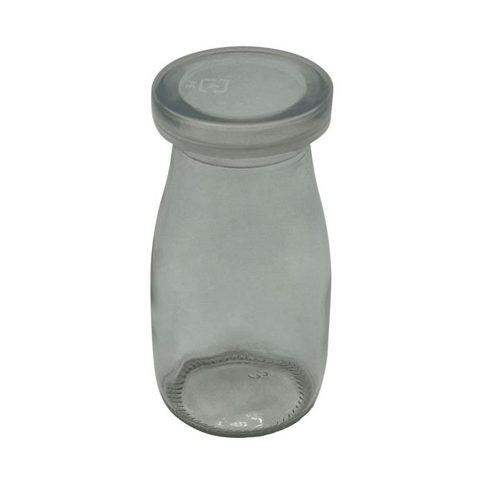 Milk Bottle 100ml With Silcone Lid