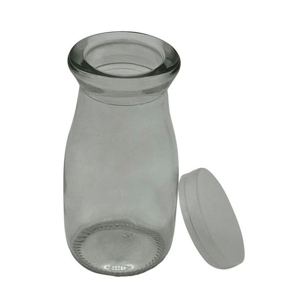 Milk Bottle 100ml With Silcone Lid