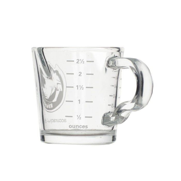 Rhinowares Shot Glass 2.4oz/70ml With Spout And Handle