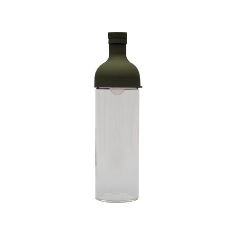 HARIO COLD BREW TEA FILTER IN BOTTLE OLIVE GREEN - 750ML - Barista Shop