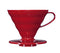 HARIO COFFEE DRIPPER V60 02 RED PLASTIC - Barista Shop