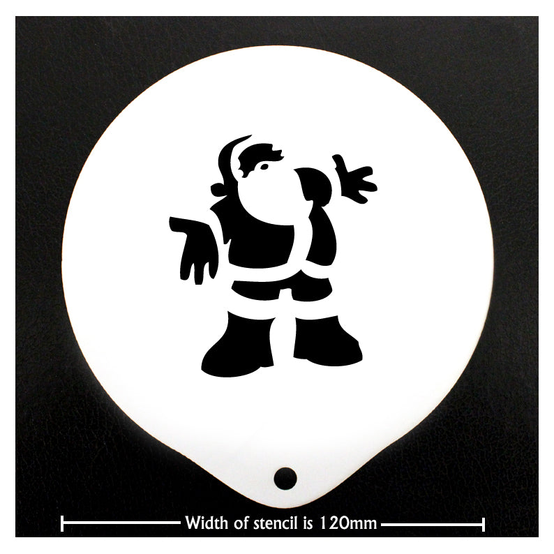 Stencils - Father Christmas - Barista Shop