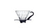 Hario Glass Coffee Dripper V60 - Black/Clear Size 01 - Barista Shop