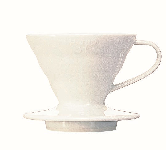 Hario Coffee Dripper V60 Ceramic SIZE 01 - WHITE - Barista Shop