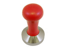 Motta Wooden Coffee Tamper 58 mm with Red Colour Handle - Barista Shop