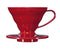 Hario Coffee Dripper V60 Plastic - Red Size 01 - Barista Shop