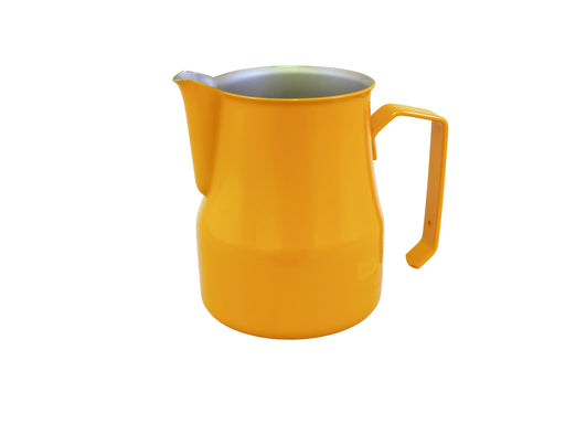 Motta Foaming Jug Teflon Coated (500ml Orange) - Barista Shop