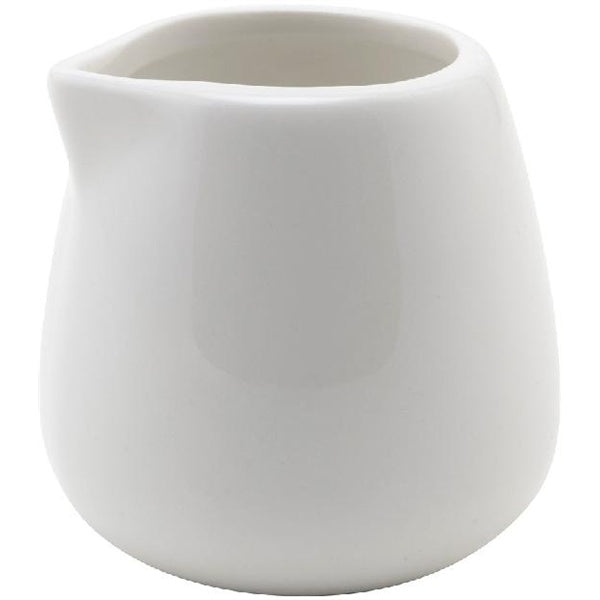 Small Ceramic Milk Jug No Handle (3 oz) - Barista Shop