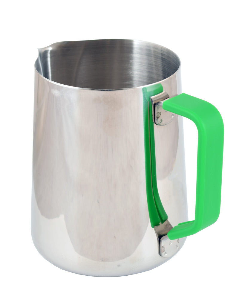 Yagua Silicone Handle Sleeve for Milk Jugs (Green, fits 1 ltr Yagua Jugs) - Barista Shop