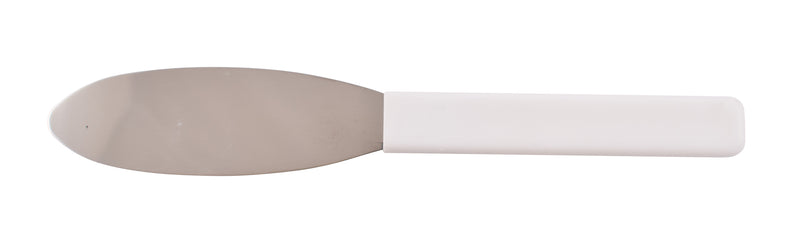 Metal Spatula White Handle - Barista Shop